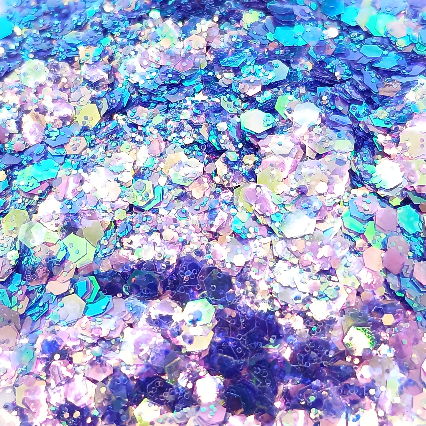 Mystic Lagoon Iridescent Chunky Glitter