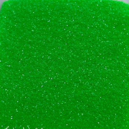 Neon Green Glitter - Extra Fine Iridescent Green Gliiter