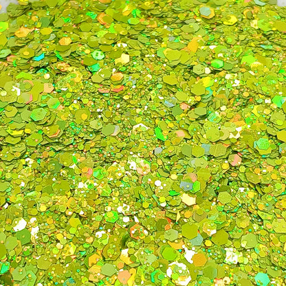 Pickle Me Sparkly – UV Color-Changing Glitter