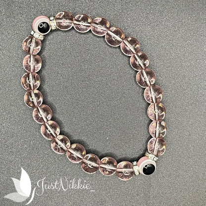Evil Eye Bracelet Collection | 8mm Round Beaded Protective Bracelets in Various Colors