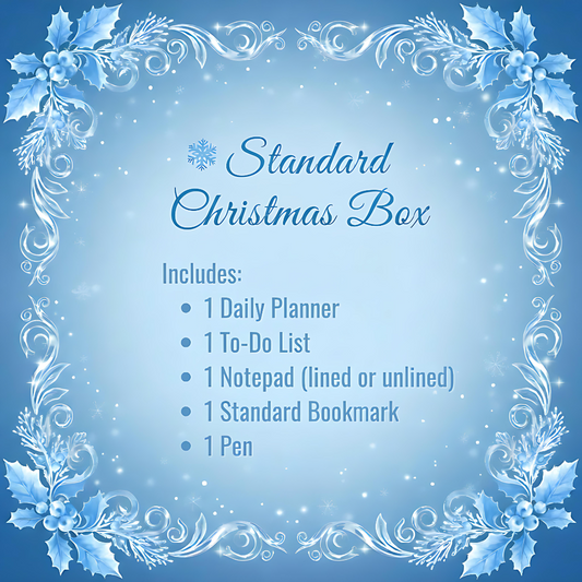Christmas Stationery Mystery Box | Holiday Journaling & Planning Set