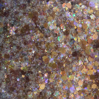 Sahara Sand Iridescent Chunky Glitter -  Golden and Beige Tones Gitter