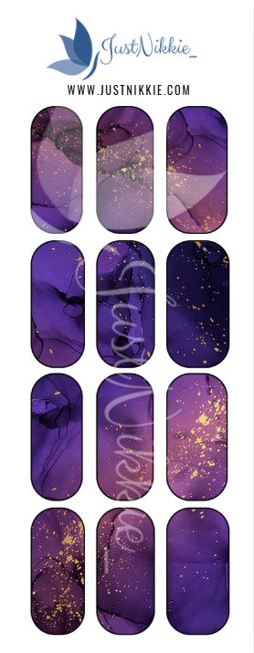 Marble Nail Water Decals (4 Style Options)