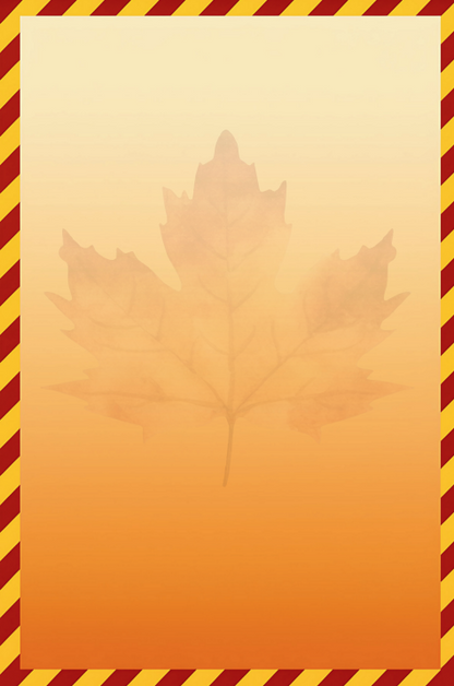 Fall Notepads | 4x6 Autumn-Themed Lined or Unlined Peel-Away Pad