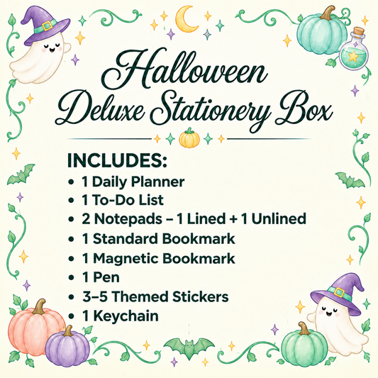 Halloween Deluxe Stationery Box