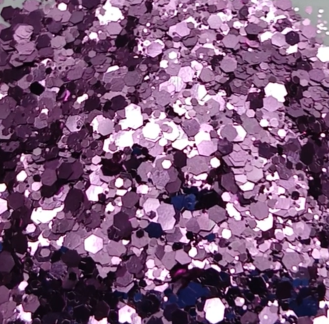 Violet Venus Metallic Chunky Glitter – Vibrant Violet Purple Glitter Mix