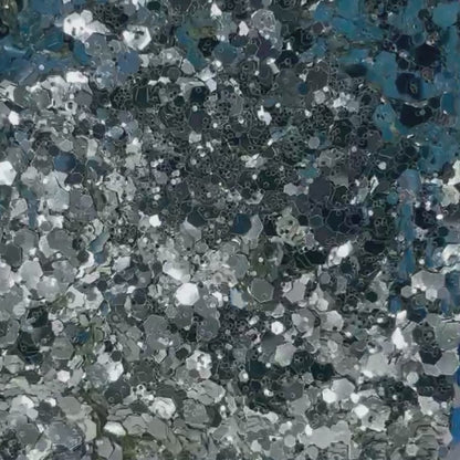 Ice Gray Metallic Chunky Glitter