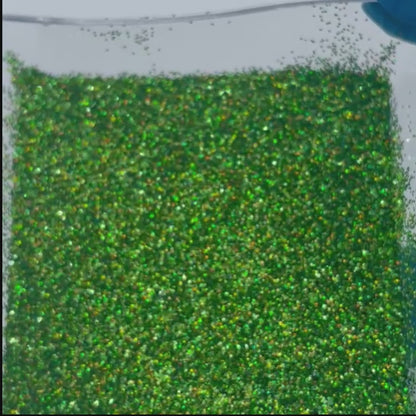 Green Diamond Holographic Glitter – Extra Fine Glitter