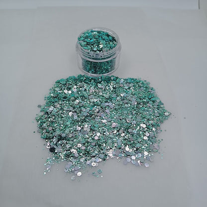 Minted Oasis Metallic Glitter – Chameleon