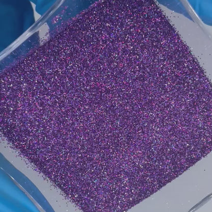 Iris Purple Holographic Glitter – Enchanting Purple Glitter