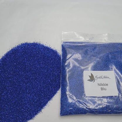 Nikkie Blu Holographic Glitter – Captivating Dark Blue Extra Fine Glitter