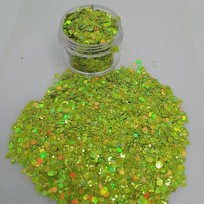 Pickle Me Sparkly – UV Color-Changing Glitter