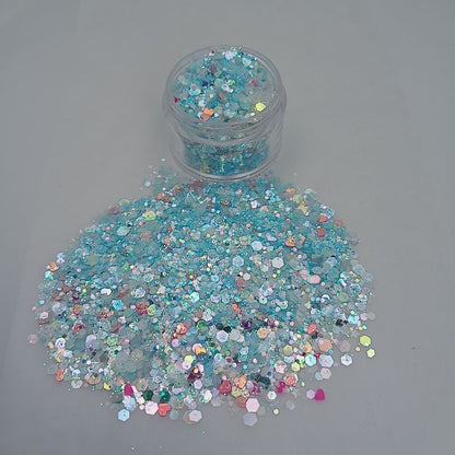 Blueberry Burst Glow-in-the-Dark Glitter