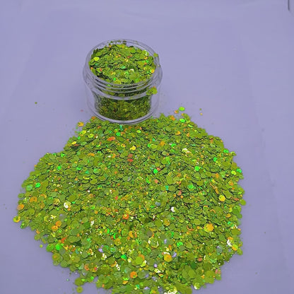 Pickle Me Sparkly – UV Color-Changing Glitter