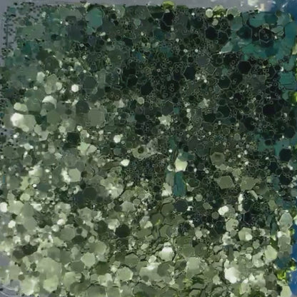 Emerald Green Metallic Chunky Glitter