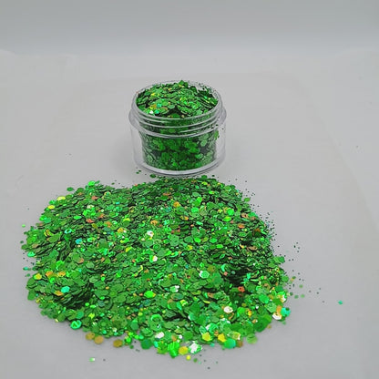 Grinch Glam  – UV Color-Changing Glitter